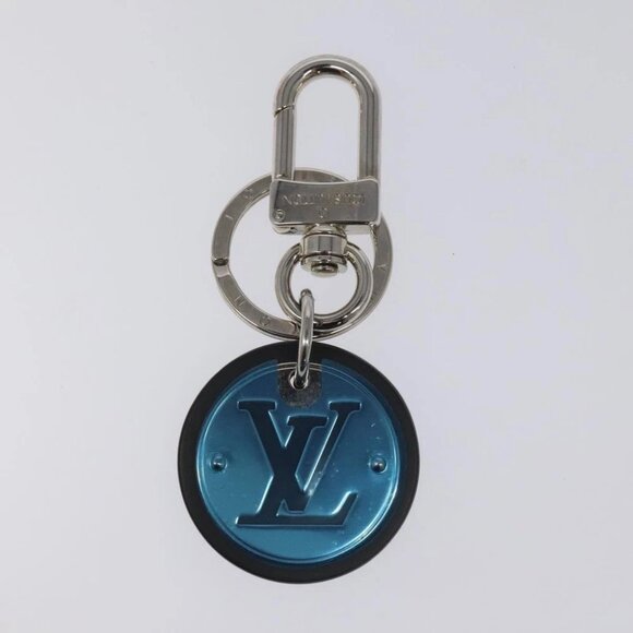 LOUIS VUITTON LV Circle Key Holder metal Silver M67362 LV Auth JB061 - Picture 2 of 9